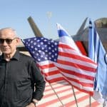 Israeli Prime Minister Benjamin Netanyahu visiting an Israeli Air Force base in southern Israel to meet Israeli and U.S. pilots taking part in the war on Iran, on March 5, 2026. (Photo: x.com/IsraeliPM)