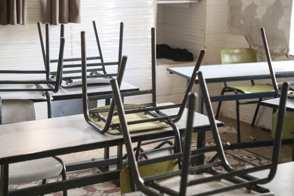 Israel's policy of engineering the economic collapse of the Palestinian Authority has forced public schools in the West Bank to operate only three days a week. Teachers and parents say an entire generation is being denied the right to education.