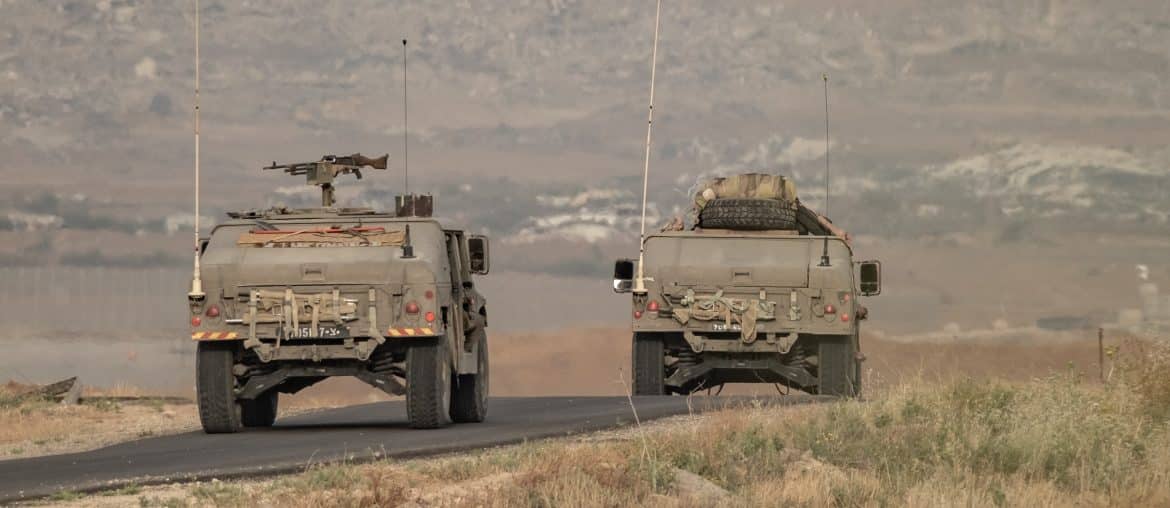 Israeli military vehicles on the way to Gaza, May 17, 2025. (Photo: © Gaby Schuetze/ZUMA Press Wire/APA Images)