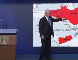 Screenshot from a national address Israeli Prime Minister Benjamin Netanyahu gave concerning the Iran War on April 11, 2026. (Photo: Israeli Government Press Office)