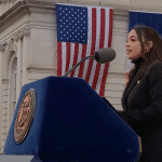 Representative Alexandria Ocasio-Cortez at Zohran Mamdani's inauguration. Jan 2026. (Wikimedia)