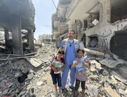 Dr. Hamawy in Gaza (Hamawy for New Jersey)