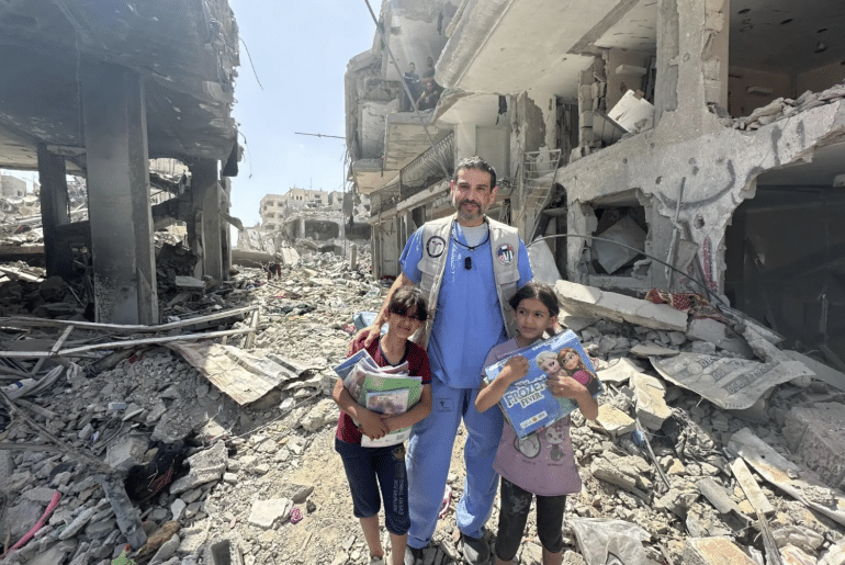 Dr. Hamawy in Gaza (Hamawy for New Jersey)