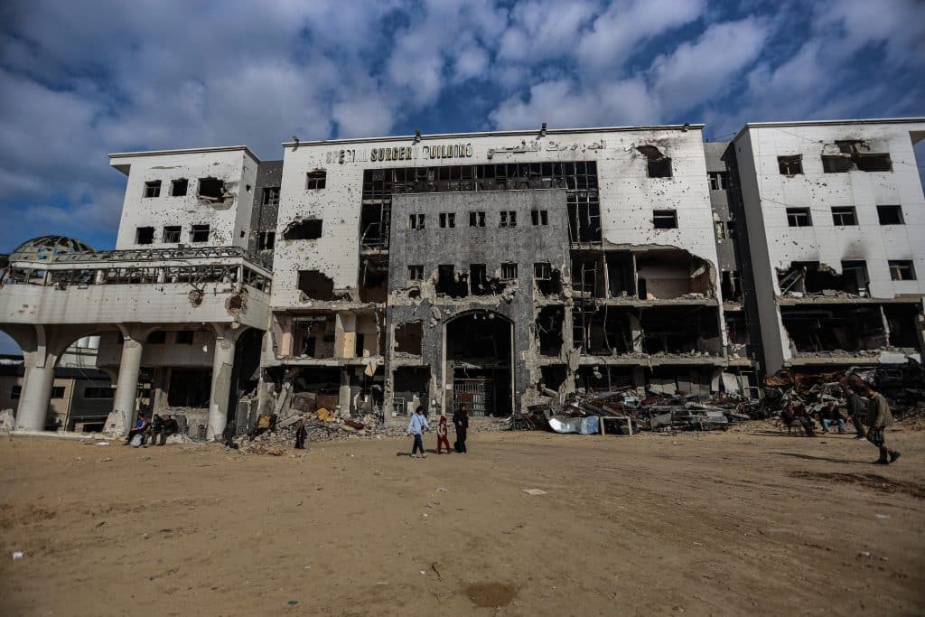 Al-Shifa Hospital in Gaza City after the Israeli army destroyed most of the hospital's medical equipment during the war on Gaza, on December 31, 2025. (Photo: Omar Ashtawy/APA Images)