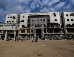 Al-Shifa Hospital in Gaza City after the Israeli army destroyed most of the hospital's medical equipment during the war on Gaza, on December 31, 2025. (Photo: Omar Ashtawy/APA Images)