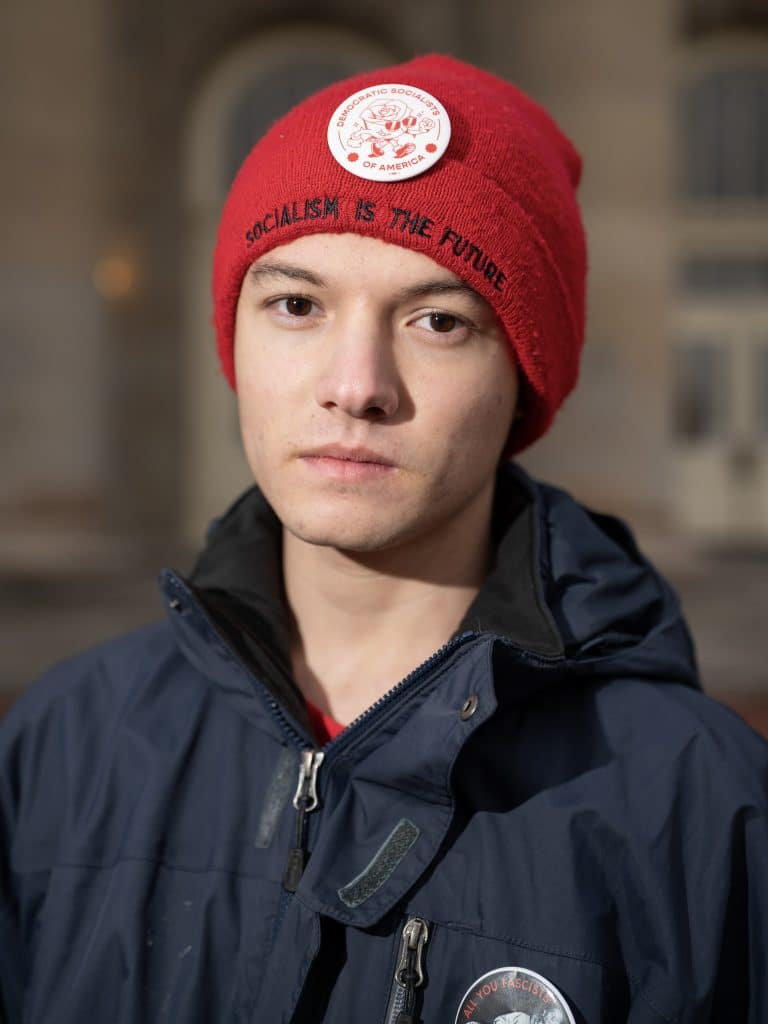Sam Poole poses for a portrait on Nov. 13, 2025, at Cornell University, in Ithaca, NY. (Photo: Caleb Kaufman)