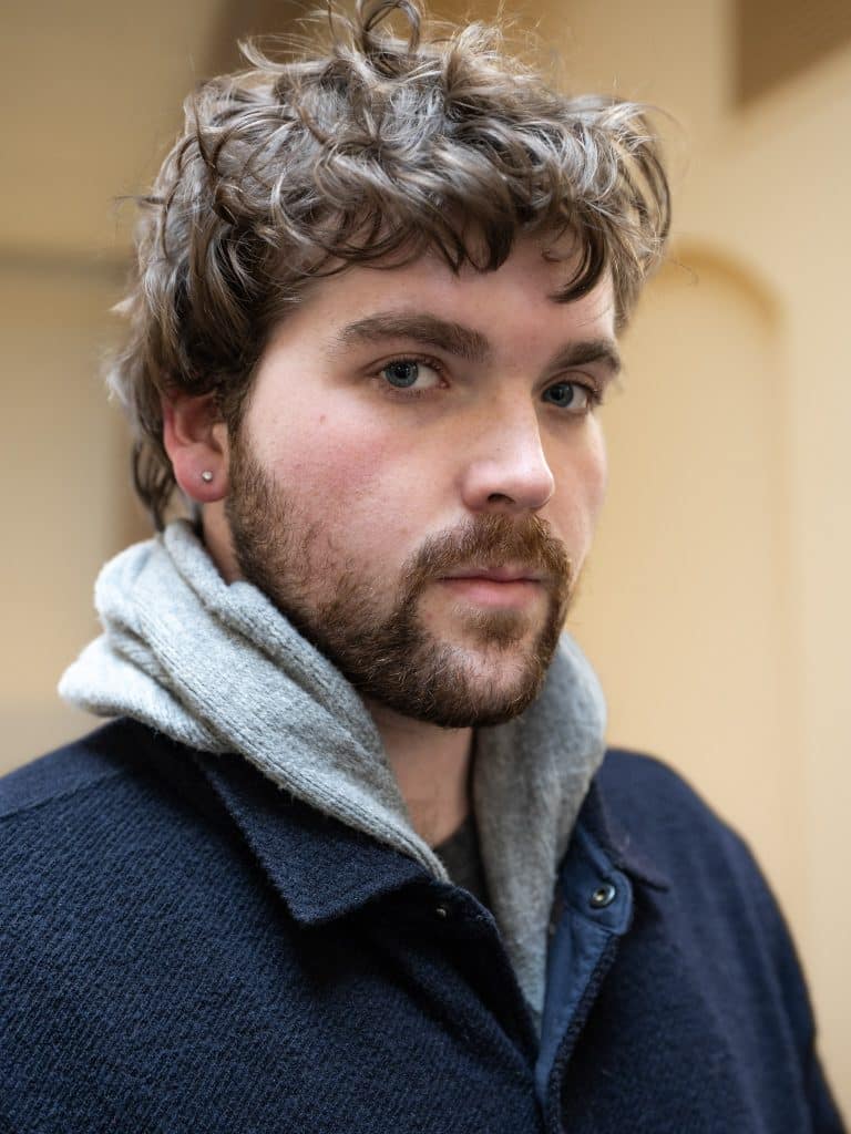 Jacob Berman poses for a portrait on Dec. 5, 2025, at Cornell University in Ithaca, NY. (Photo: Caleb Kaufman)