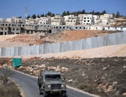 Construction site in the Israeli settlement of Har Gillo in the West Bank near the village of al-Walaja outside of Bethlehem, November 11, 2010. (Photo: Najeh Hashlamoun/APA Images)