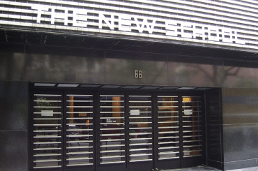 West 12th Street, Johnson Hall of The New School (Wikimedia)