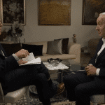 Benjamin Netanyahu interviewed by CBS correspondent Major Garrett on '60 Minutes,' on May 10, 2026.
