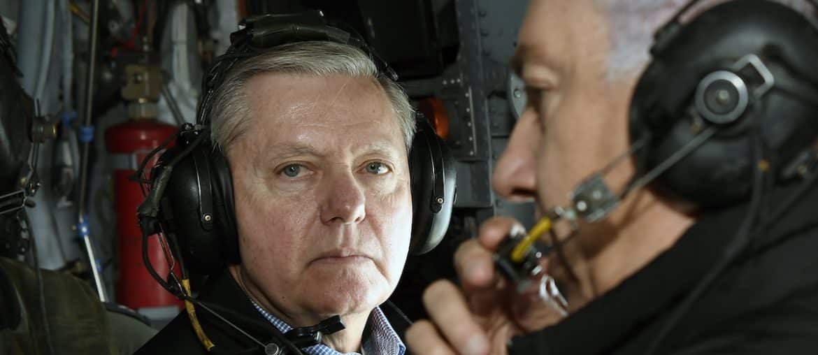 U.S. Senator Lindsey Graham and Israeli Prime Minister Benjamin Netanyahu in 2019. (Photo: Matty Stern/U.S. Embassy Jerusalem)