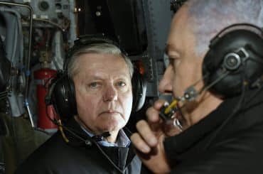 U.S. Senator Lindsey Graham and Israeli Prime Minister Benjamin Netanyahu in 2019. (Photo: Matty Stern/U.S. Embassy Jerusalem)