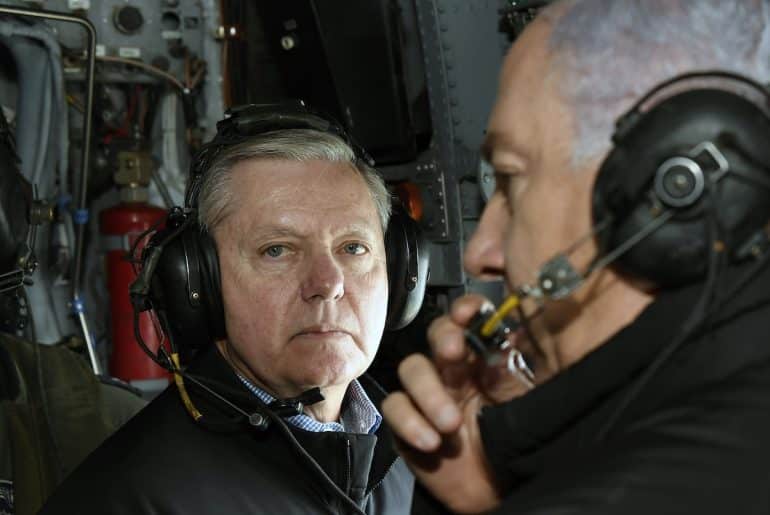 U.S. Senator Lindsey Graham and Israeli Prime Minister Benjamin Netanyahu in 2019. (Photo: Matty Stern/U.S. Embassy Jerusalem)