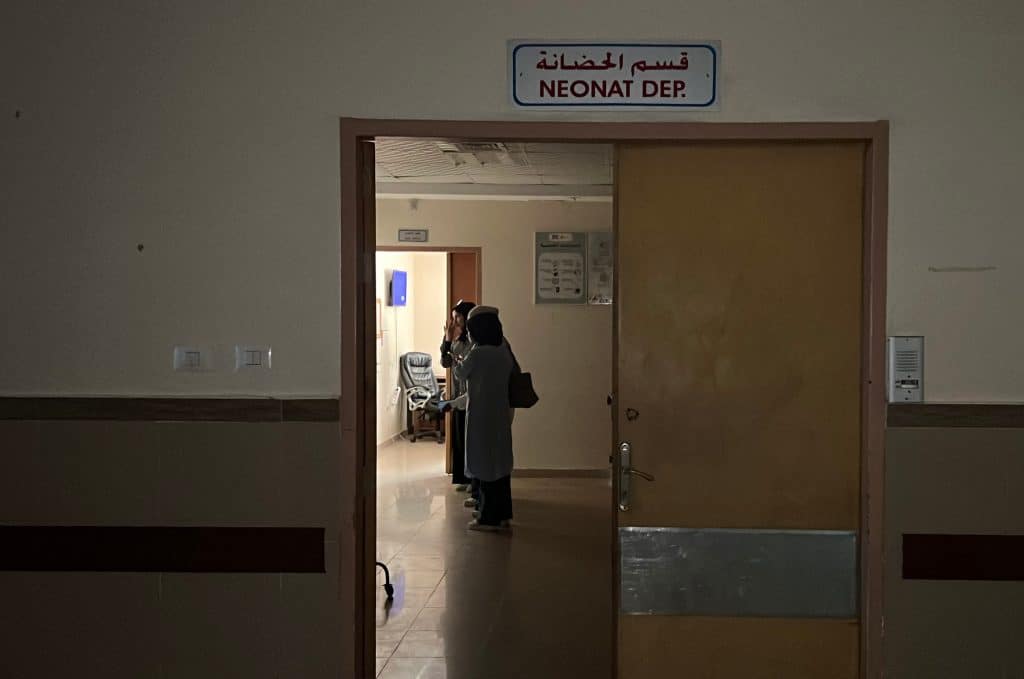 Patients receive treatment at Al-Aqsa Martyrs Hospital in Deir al-Balah, central Gaza, amid critical shortages in fuel and medical supplies, June 3, 2026. (Photo: Youssef Abu Watfa/APA Images)