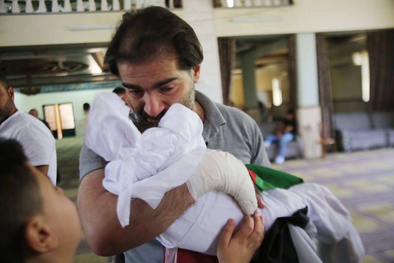 Israeli soldiers shot and killed this Palestinian baby in the West Bank