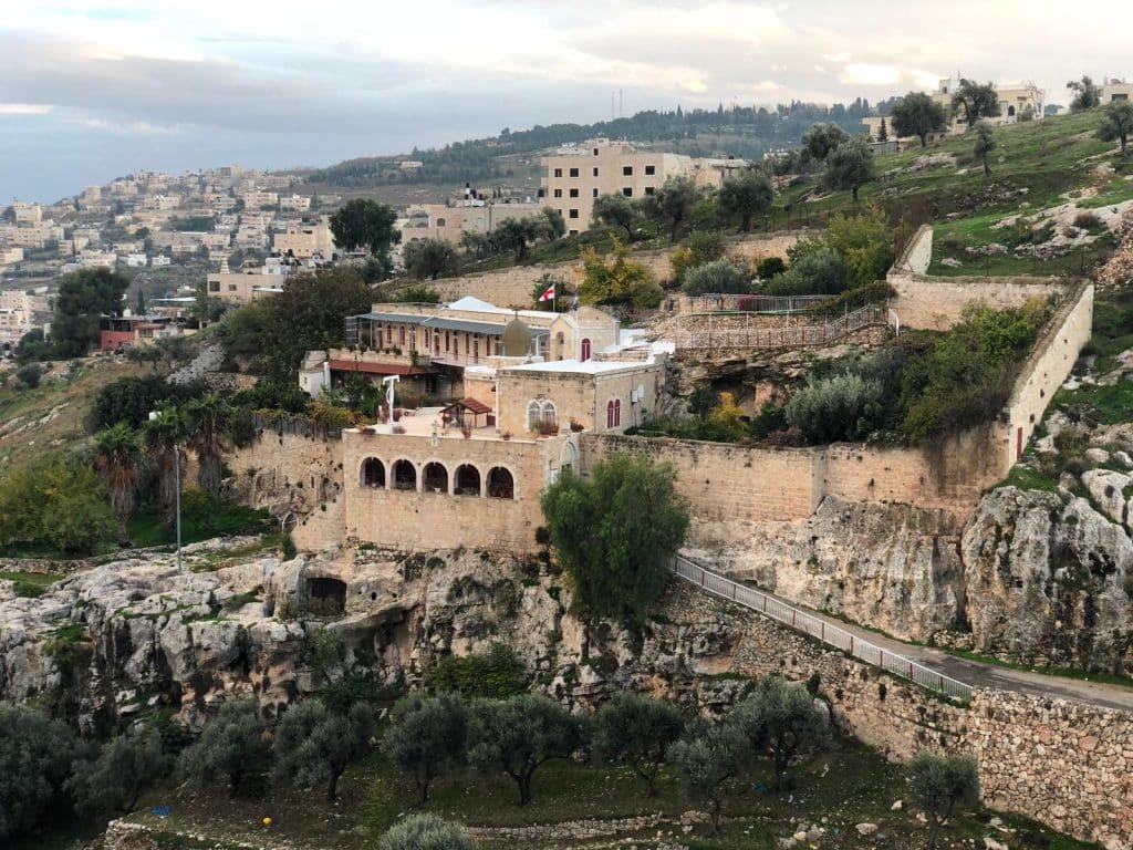 The Greek Orthodox Patriarchate's lands in Wadi al-Rababa, Jerusalem, June 2026. (Photo: Iyad Jaber)