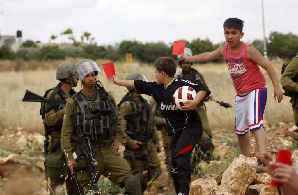 FIFA is supporting the Israeli occupation by legitimizing clubs that play in illegal West Bank settlements