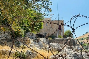 The Greek Orthodox Patriarchate's lands in Wadi al-Rababa, Jerusalem, June 2026. (Photo: Iyad Jaber)