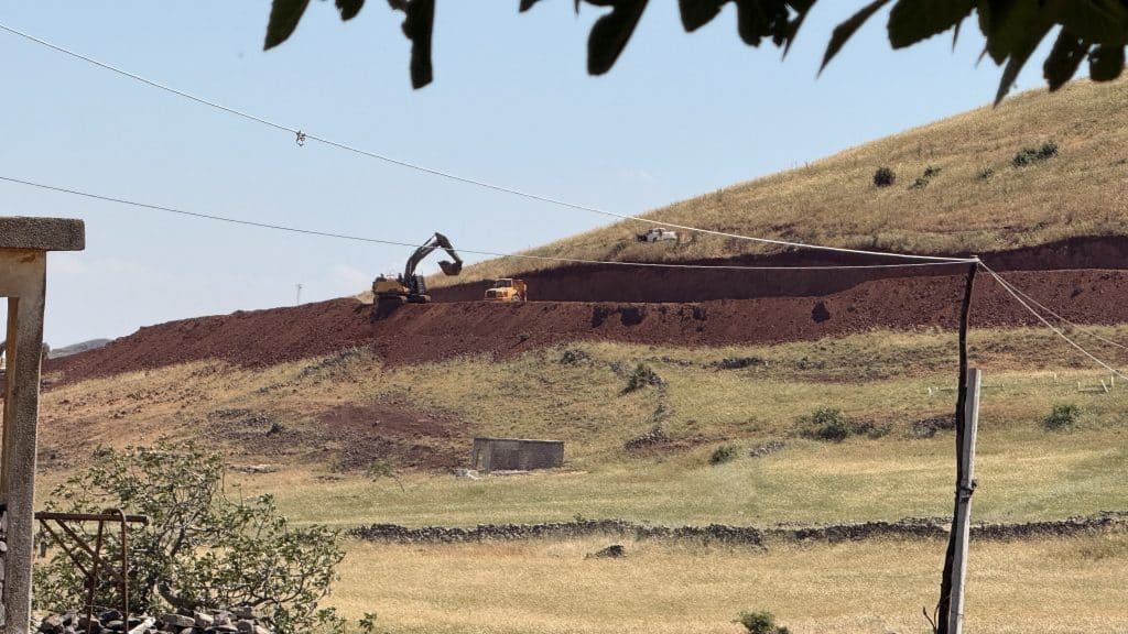 Quneitera, Syria, where Israeli forces have progressively seized more land. (Photo courtesy of author)