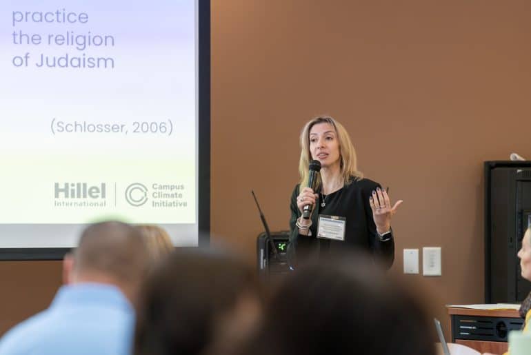 Hillel International’s Campus Climate Initiative. (Photo: Hillel International)
