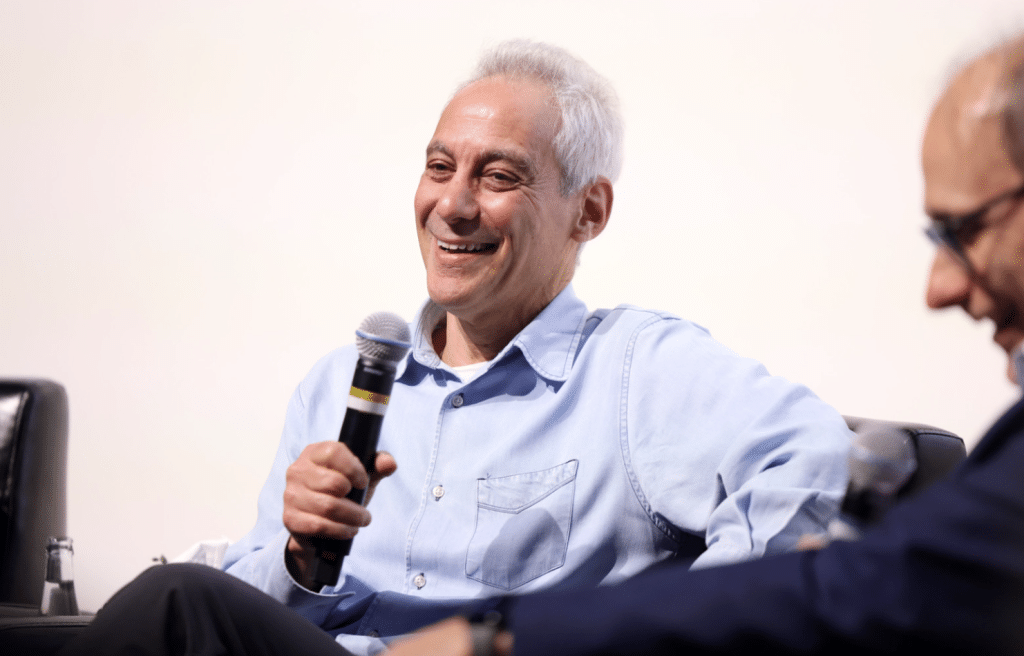 Rahm Emanuel at Dialogues for Democracy event in Tempe, AZ (Gage Skidmore, Flickr)
