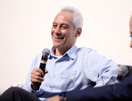 Rahm Emanuel at Dialogues for Democracy event in Tempe, AZ (Gage Skidmore, Flickr)