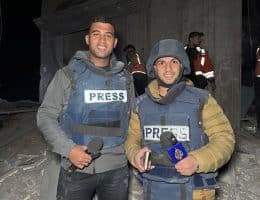 Anas al Sharif and Hossam Shabat
