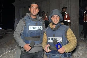 Anas al Sharif and Hossam Shabat