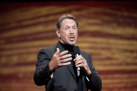 Larry Ellison CEO, Oracle Corporation Photo courtesy of Hartmann Studios