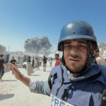 A still from the Palestinian documentary by Ahmed Hassouna, 'Citizen Osama', which premiered at this year’s Venice Film Festival. (Photo Courtesy of Coorigines Production)